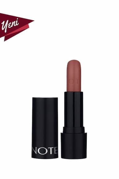 Note Deep Impact Lipstick 03 Confident Rose Kremsi Dokulu Yarı Parlak Nude Ruj  ürün resmi ve değerlendirmesi